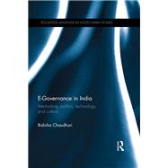 Book cover for E-Governance in India: Interlocking politics, technology and culture