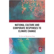 Book cover for National Culture and Corporate Responses to Climate Change