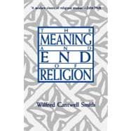Book cover for The Meaning and End of Religion