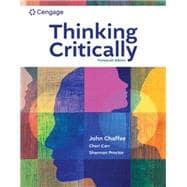 Book cover for MindTap for Chaffee's Thinking Critically, 1 term Instant Access