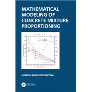 Book cover for Mathematical Modeling of Concrete Mixture Proportioning
