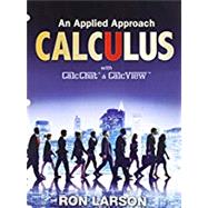 Book cover for Bundle: Calculus: An Applied Approach, Loose-Leaf Version, 10th + WebAssign Printed Access Card for Larson's Calculus: An Applied Approach, 10th Edition, Single-Term