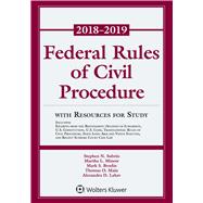 Book cover for Federal Rules of Civil Procedure 2018-2019