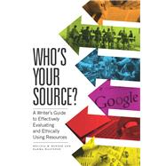 Book cover for Who's Your Source?
