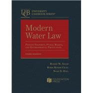 Book cover for Modern Water Law(University Casebook Series)