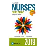 Book cover for Pearson Nurse's Drug Guide 2019