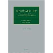 Book cover for Diplomatic Law Commentary on the Vienna Convention on Diplomatic Relations