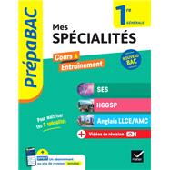 Book cover for Prépabac Mes spécialités SES, HGGSP, Anglais LLCE/ AMC 1re générale - 2024-2025