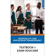 Book cover for Hospitality & Restaurant Mgmt w/ Exam Voucher, 3E