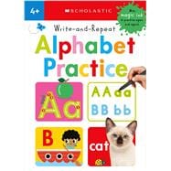 Book cover for Write-and-Repeat Alphabet Practice: Scholastic Early Learners (Write-and-Repeat)