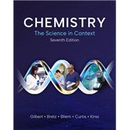 Book cover for Chemistry: The Science in Context