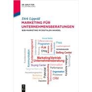 Book cover for Marketing für Unternehmensberatungen