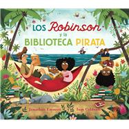 Book cover for Los Robinson y la biblioteca pirata