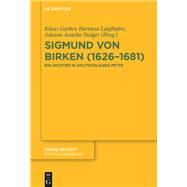 Book cover for Sigmund Von Birken 1626–1681