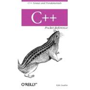Book cover for C++ Pocket Reference