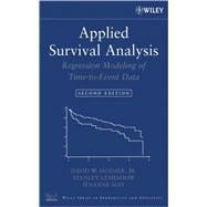 Book cover for Applied Survival Analysis Regression Modeling of Time-to-Event Data