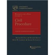 Book cover for Materials for a Basic Course in Civil Procedure, Concise(University Casebook Series)