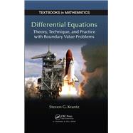 Book cover for Differential Equations: Theory,Technique and Practice with Boundary Value Problems