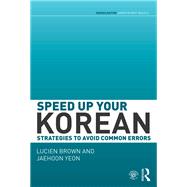 Book cover for Speed up your Korean: Strategies to Avoid Common Errors