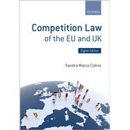 Book cover for Competition Law of the EU and UK