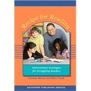 Book cover for Recipe for Reading Manual, Revised Intervention Strategies for Struggling Readers (Homeschool Edition)