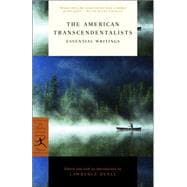 Book cover for The American Transcendentalists Essential Writings
