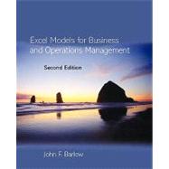 Book cover for Excel Models for Business and Operations Management