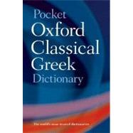Book cover for Pocket Oxford Classical Greek Dictionary