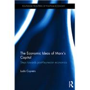 Book cover for The Economic Ideas of Marx's Capital: Steps towards post-Keynesian economics