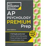 Book cover for Princeton Review AP Psychology Premium Prep, 24th Edition