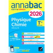 Book cover for Annales du bac 2026 - Annabac Physique-Chimie Tle générale (spécialité)