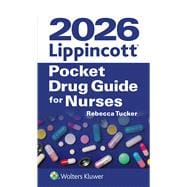Book cover for 2026 Lippincott Pocket Drug Guide for Nurses