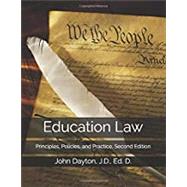 Book cover for Education Law: Principles, Policies, and Practice