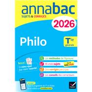 Book cover for Annales du bac 2026 - Annabac Philo Tle générale