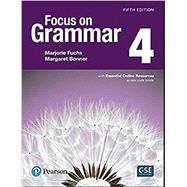 Book cover for Focus on Grammar 4 with Online Resources and Workbook