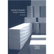 Book cover for Concrete Masonry Designer's Handbook