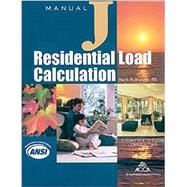 Book cover for Manual J Residential Load Calculation