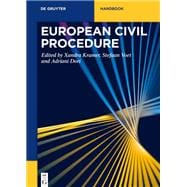 Book cover for European Civil Procedure