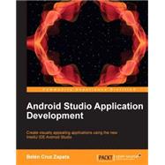 Book cover for Android Studio Application Development