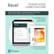 Book cover for Revel for Abnormal Psychology in a Changing World -- Combo Access Card