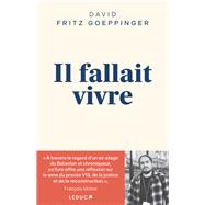 Book cover for Il fallait vivre