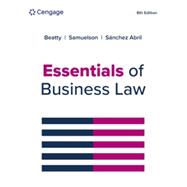 Book cover for MindTap for Beatty/Samuelson/Abril's Essentials of Business Law, 1 term Instant Access