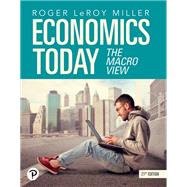 Book cover for Economics Today: The Macro View [Rental Edition]