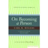 Book cover for On Becoming a Person: A Therapist's View of Psychotheraphy