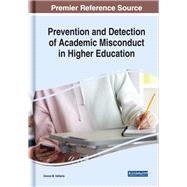 Book cover for Prevention and Detection of Academic Misconduct in Higher Education