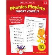 Book cover for Phonics Playlets: Short Vowels
