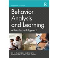 Book cover for Behavior Analysis and Learning