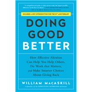 Book cover for Doing Good Better