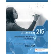 Book cover for Chemistry 215 Course Pack - University of Michigan