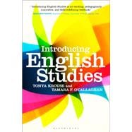 Book cover for Introducing English Studies